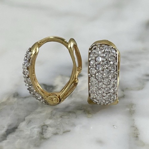 Sparkly Hoop Earring