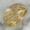 Double-Band Rhombus Ring.