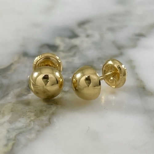 6MM Half-Ball Screw-Back Stud