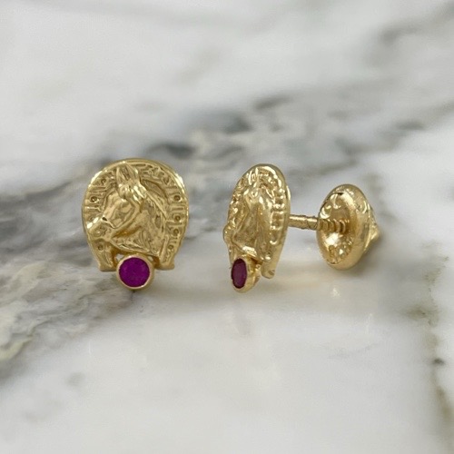 Topo Rosca Herradura Tallada