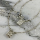 Double Hoop Scapular of the Sacred Heart and Our Lady of Mount Carmel