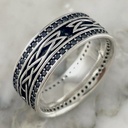 Naomi Antiqued Ring