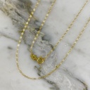 Cadena Aros 1MM 40Cm