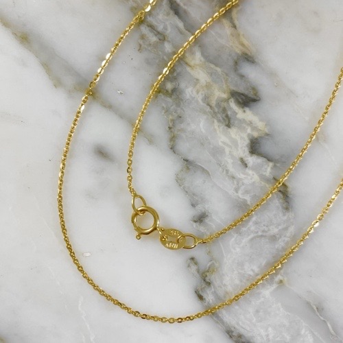 Cadena Aros 1MM 50Cm