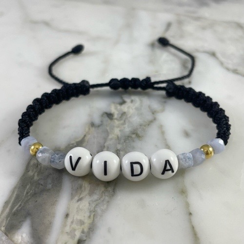 Manilla Vida Calcedonia Cuadrada 4MMx2