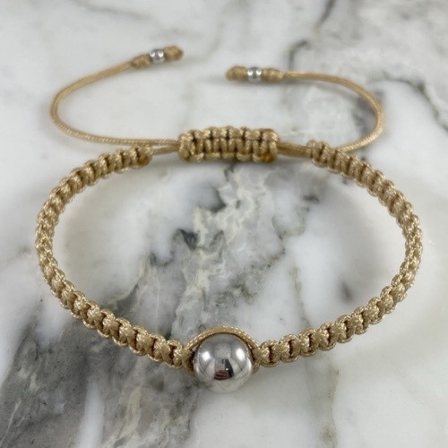 8MMx1 &amp; 3MMx2 Woven Bracelet