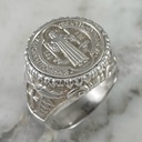 Anillo San Benito Plata