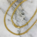 Cadena Cubana 4MM 70Cm