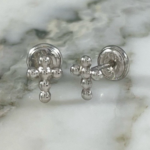 Topo Rosca Cruz de Esferas Ligero