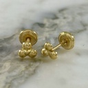 Light Amber Screw-back Stud