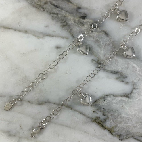 Heart Anklet in Bambalina