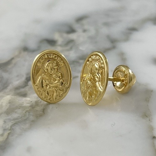 Saint Joseph Screw-Back Stud