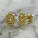 Topo Rosca Medalla Angel