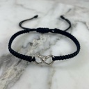 Intertwined Heart Bracelet