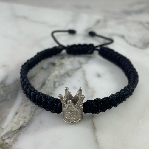 White Crown Bracelet
