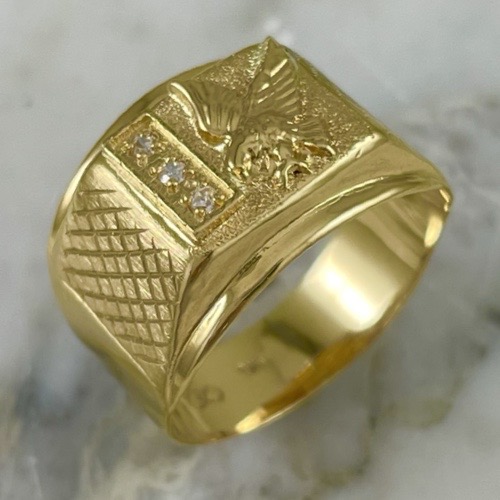Shiny Eagle Ring