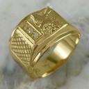 Shiny Eagle Ring