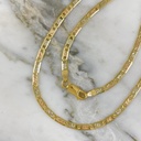  Matted Flat Chain 3MM 60Cm