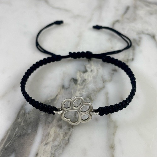 Silver Paw Bracelet