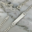 Pulsera Bebe Placa Escalera Plana