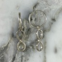 Infinity Hoop Earring