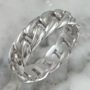 Silver Chain Ring