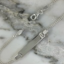 Cuban Baby Plate Bracelet 2MM