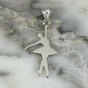 Dancer Silhouette Pendant