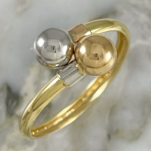 Two-Ball 5MM Ring