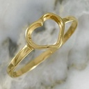Anillo Silueta Corazon