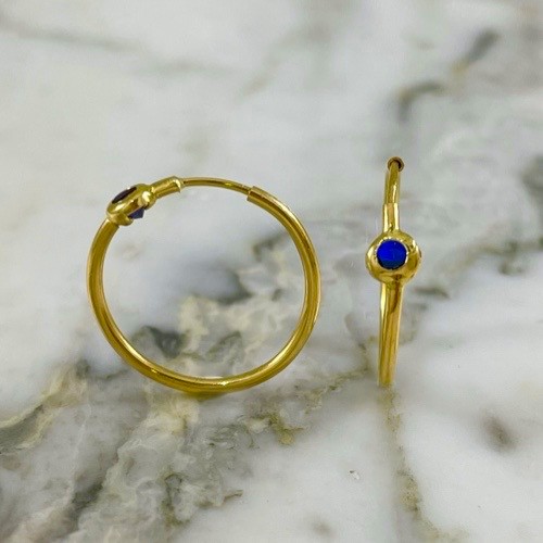 Medium Haske Hoop Earrings