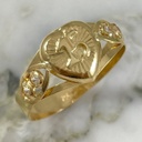 Anillo Diamond Heart  Quinceañera