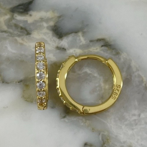 Classic Hindi Hoop Earring