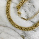 Adjustable Flat Foxtail Chain 6MM 45 Cm