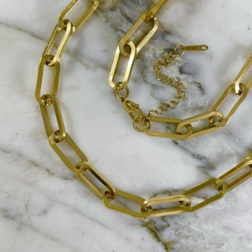 Adjustable Paperclip Chain 8MM 50 Cm