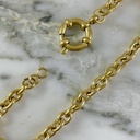 Convict Mesh Bracelet with Hoop Clasp