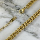 Pulsera Cubana Martillada