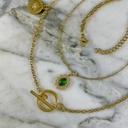 Double Layer Hoop Chain 40 Cm