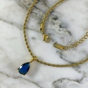 Radiant Drop Loop Chain 40 Cm