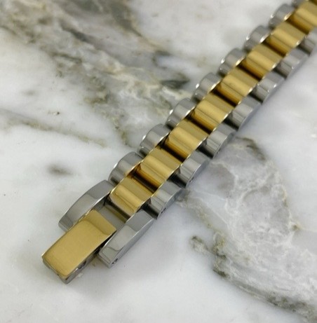Pulsera Rolex Bicolor