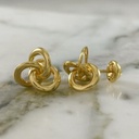 Elegant Knot Screw-back Stud