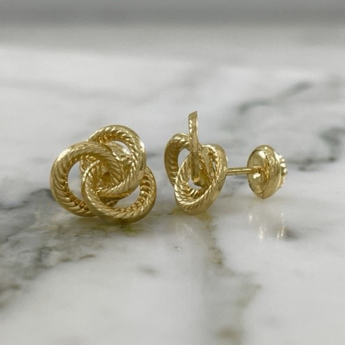 Carved Knot Screw Stud