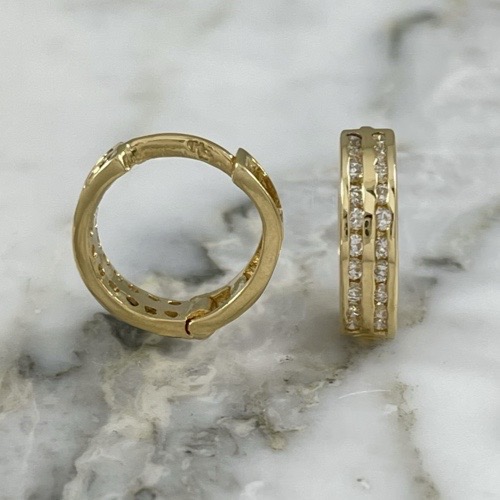 Luminous Hoop Earring