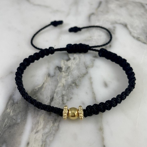 Beaded Sunflower Bracelet, 5 mm