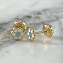 Topo Rosca Fleura Sutil