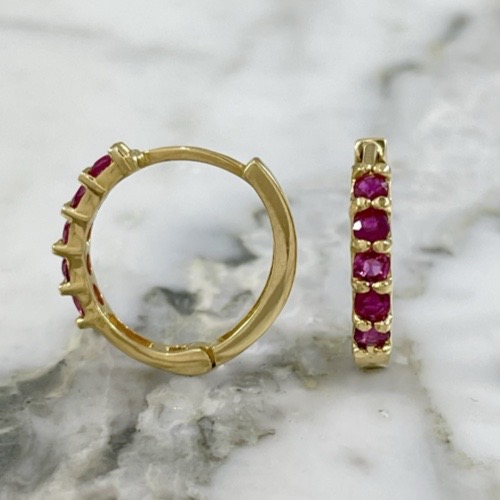 Classic Rubria Hoop Earring