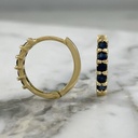 Classic Azurith Hoop Earring