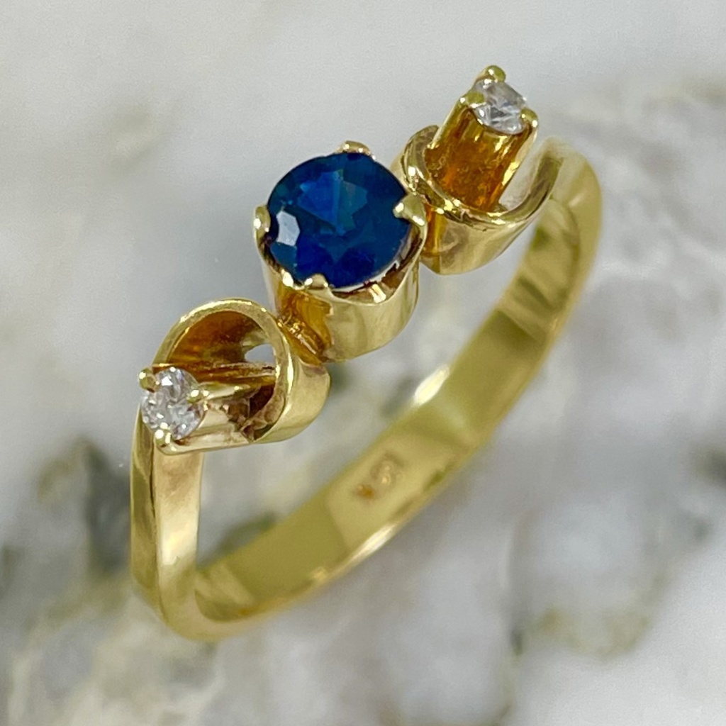 Deep Blue Ring 