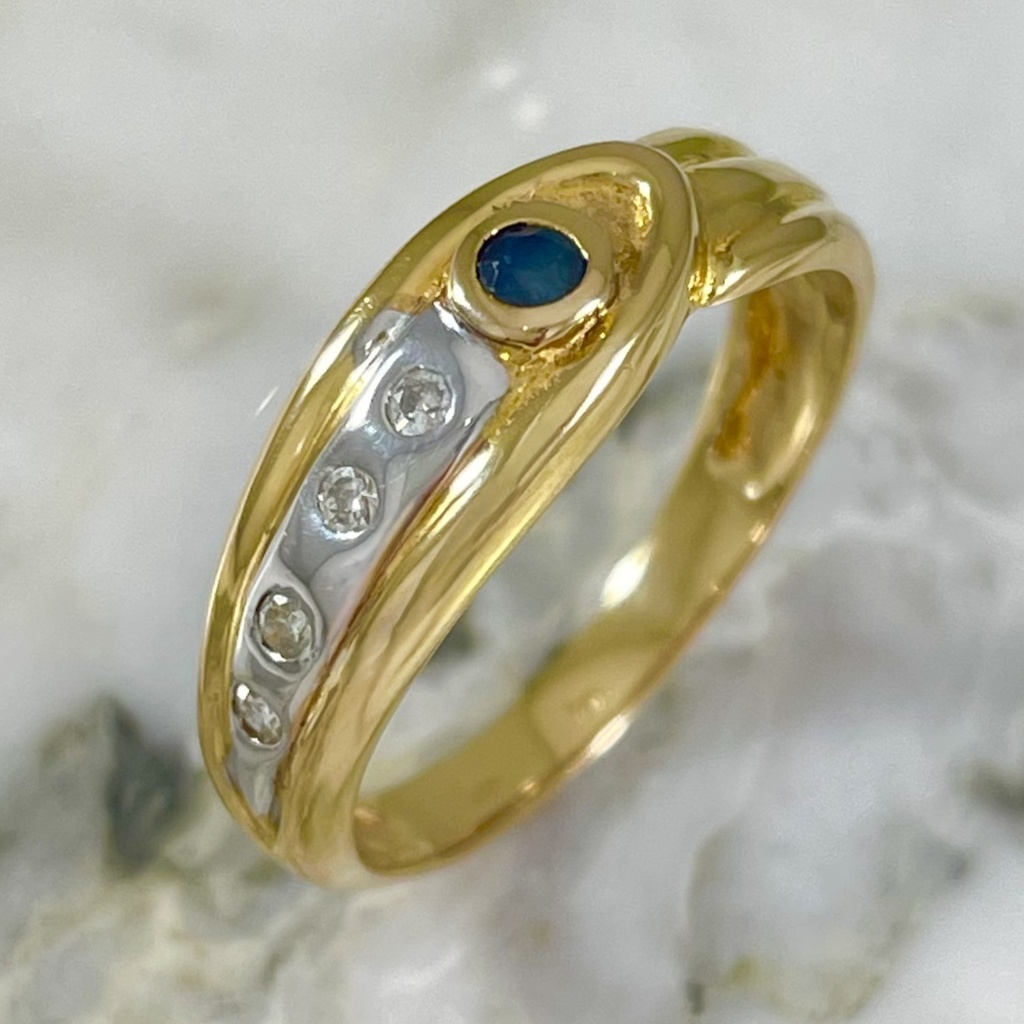 Anillo Saphire Eye