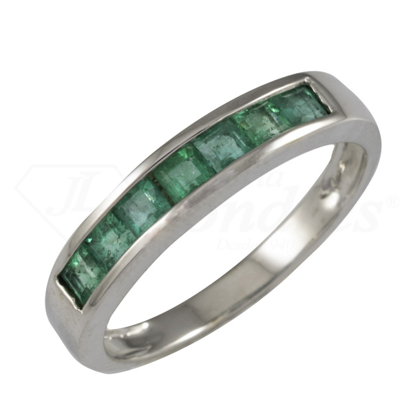 7 Emeralds Ring